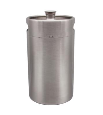 China Hot popular beer mini small mini stainless steel 5L beer keg vibrator beer keg for sale