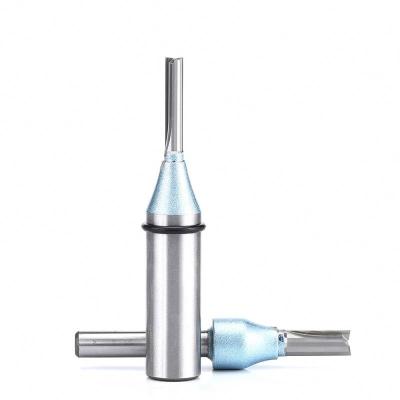 China Tungsten Cobalt Alloy woodworking tools 2 flutes Tct Tungsten Carbide Milling Cutter TCT Straight Router Bits for sale