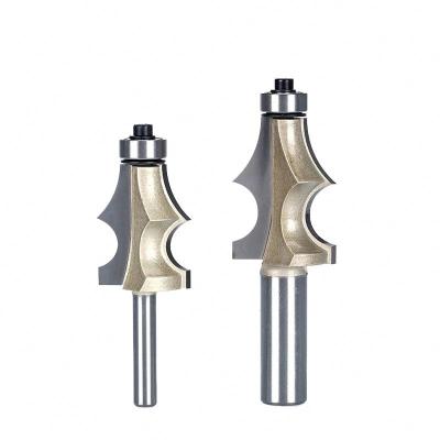 China Tungsten Cobalt Alloy Carbide Drawing Line Bit Wood Router Bit Set Woodworking Trimmer Router Bits Wood Millinng cutter for sale