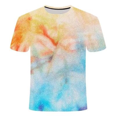 China Men's Clothing Anti-Shrink Men's T-shirts Dye Link T-shirt Mens Digital Printing T-Shirts for sale