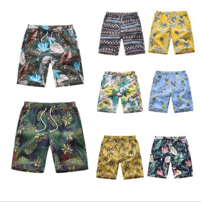 China Hawaiian Shorts Casual Vacation Summer Anti-wrinkle Mens Beach Shorts Knee Length Mens Shorts for sale