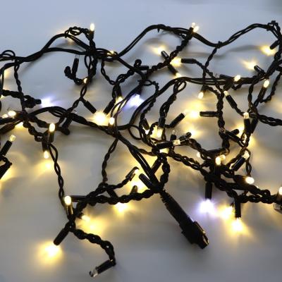 China Pretty 100% pure copper wire LED string fairy light Christmas holiday party decoration icicle curtain light for sale