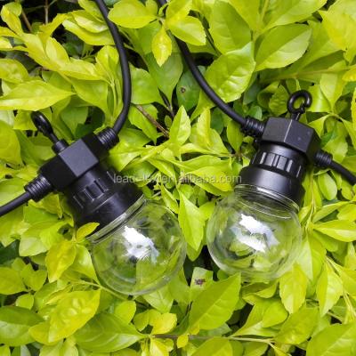 China Indoor Low Voltage 24V Multi-color G45 PC LED Bulb Chain for Party Festoon Lighting for sale