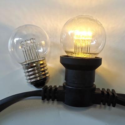 China Party decoration Outdoor IP65 waterproof small decoration bulb G45 E27 lamp 1Watt for sale