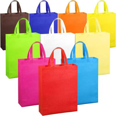 China Eco-Friendly Reusable Party Eco-Friendly Reusable Grocery Logo Reusable Logo Non-woven Bag With Handle for sale