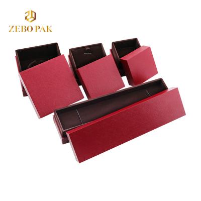 China Jewelry Packaging Display Customize Professional Custom Elegant Jewelry Packaging Box Package Set for sale