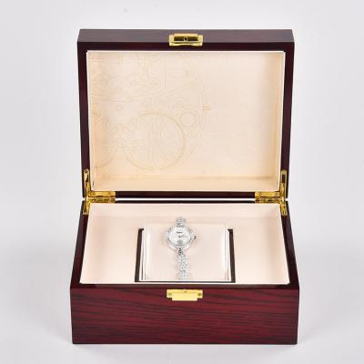 China Cheap luxury simple watch packaging box classic vintage watch packaging watch storage display,wooden box for watches for sale