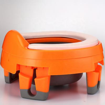 China 2021New Portable Travel Folding Baby Potty Training Portable Toilet Seat For Toddler Kids for sale