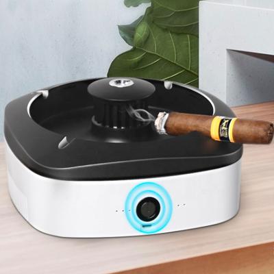 China RECHARGEABLE Air Filter Negative Ion Battery DESIGN Smokeless Ashtray Reduces Cigarettes Smoke Odors for sale