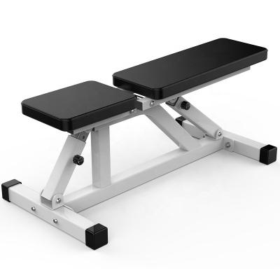 China 7-Gear Adjusting Back Flat Adjustable Fitness Sit Aids Weight Workout Press Dummbbell Flat Bench For Home Gym for sale