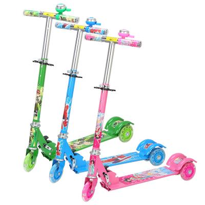 China Best Sale Adjustable Cheap Kids Height Handlebar Kick Scooters Outdoor Foot Scooters For Kids for sale