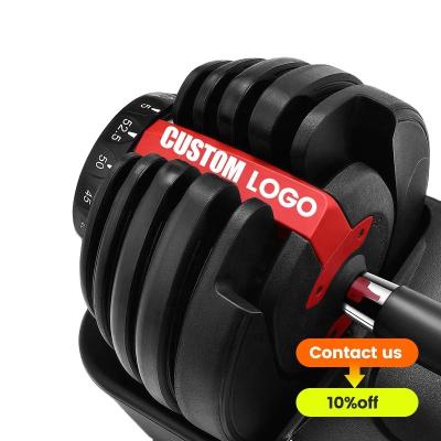 China Home Use Amazon Drop-Shipping 90 lb Adjustable Dumbbell Set for sale