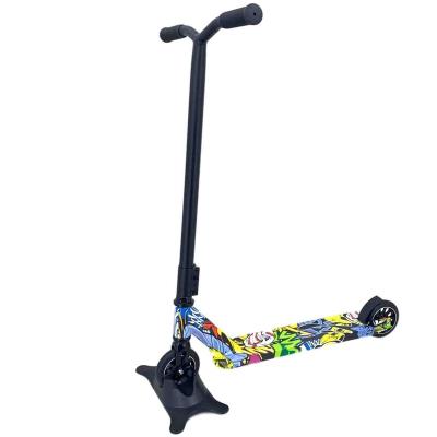 China Youth Freestyle Aluminum Pro Dancing Adult Stunt Scooter With Two Aluminum Core Wheels for sale