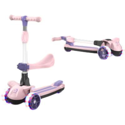 China Colorful Child Platform 3 Wheel Mini Kids Kick Folding Scooter for sale