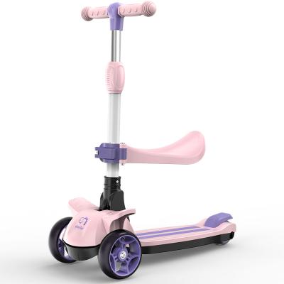 China Hottest Kid PU 3 Wheels Kids Kick Scooter for sale