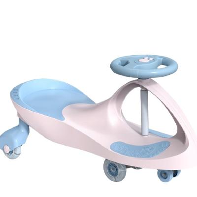 China Ride On Toy 2020 High Quality Plastic Material Baby Swing Car With Push Handle for sale