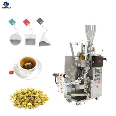 China Automatic Food Tea Leaf Pouch Filling Bag Packing Herbal Tea Packaging Machine Low Price for sale