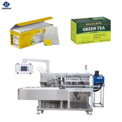 China Automatic Food Hot Sale Coffee Herbal Tea Carton Box Packing Machine for sale