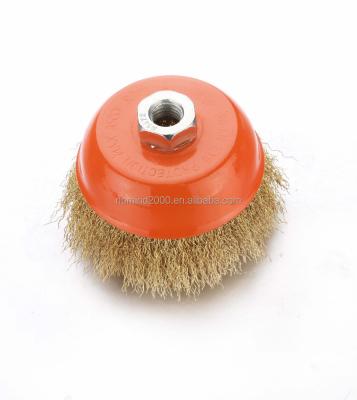 China Knot-Axle Cup Brush Cleaning Around Cleaning Brush for sale