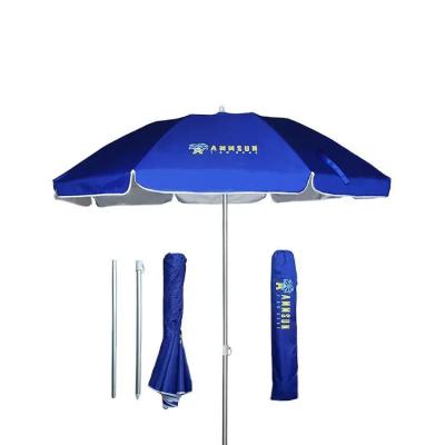 China CLASSIC High Quality Hot Sale Design Printed Patio Umbrella Outdoor UV Beach Customized Clear Logo Umbrella Sea Umbrella Parasol for sale