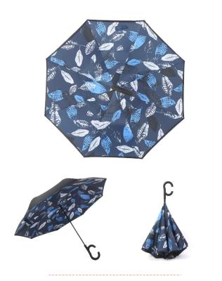 China Country Umbrella 24 Inch Double Layer Hot Sale Low Price Promotional Cheap High Quality Inverted Reverse Umbrellas C for sale