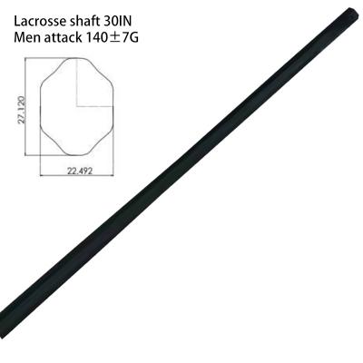 China Men's Lacrosse Carbon Lacrosse Shaft OEM 30IN Men's Tackle Logo Colorful Customized Strong Light Weight for sale