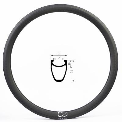 China BMX 20inch 451 451 BMX Carbon Rim 22inch Folding Bicycle 30*21mm Anvil Bicyle Rims For Racing BMX SY451-30-21C for sale