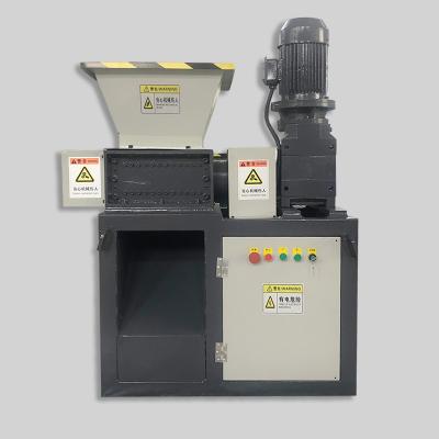 China Recycle Waste Plastic High Productivity Mini Crushing Shredder Scrap Metal Aluminum Cans Shredder For Sale for sale