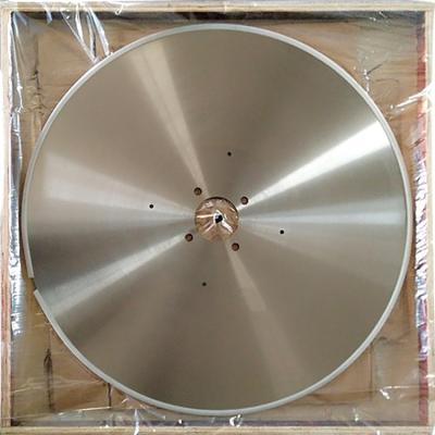 China Big 610mm Series High Speed ​​Steel Rotary Cutting Paper Slitting Blade For Cutting Tissue Paper for sale