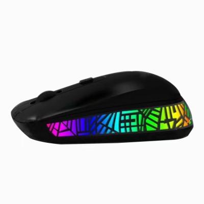 China 3D RGB Wireless Mouse 2.4G/BT Dual Mode Type C Rechargeable For PC Laptop Tablet Win IOS Android for sale