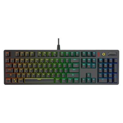 China US/RU/EU Normal Mechanical Keyboard Layout Numpad Classic Gaming Anti-Ghost Colorful Lightweight Full Keys with 2 USB Hub for sale