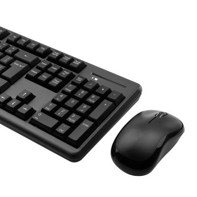 China For Home Office 2.4G Wireless Combo Set Normal Keyboard Mouse Keyboard And Mouse Kit Ergonomic Design For PC, Laptop for sale