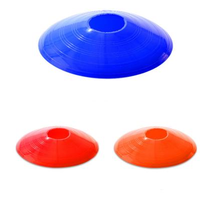 China Durable Agility Disc Small Plastic Training Football Cones Set Up Marker Football Training Cones for sale