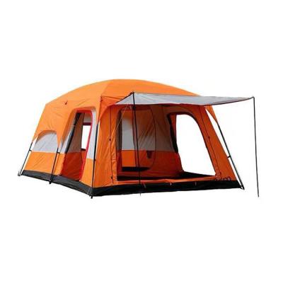 China Diagonal Bracing Type Wholesale 5 Person Waterproof Large Luxury Tents Camping Double Layer Automatic Durable Folding Camping Tent for sale