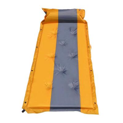 China Foldable Camping Sleeping Pad Self Inflating Pad Air Mattress With Pillow For Backpacking And Traveling for sale