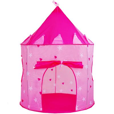 China Kids 2021 Art Girl Princess Castle Indoor Baby Game Room Durable Ruffles K Toy Tent With Decoration Foldable for sale