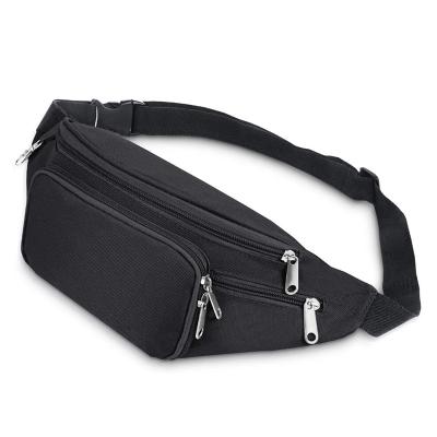 China Water Proof Custom Outdoor Sports Waist Bag Waterproof Oxford Cloth Mobile Phone Belt Bag Can Be Cross-body Belt Bag for sale