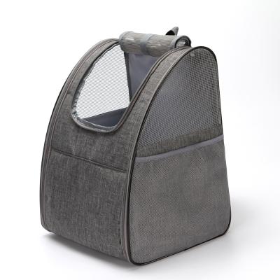 China Factory direct sales breathable mesh large space pet backpack fashion cat bag breathable foldable pet backpack for sale