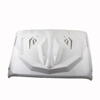 China New Product Maiker Car Hood Accessories For Jeep Wrangler JK 2007+ FRP Engine Hood For Cowboy JL Hood for sale