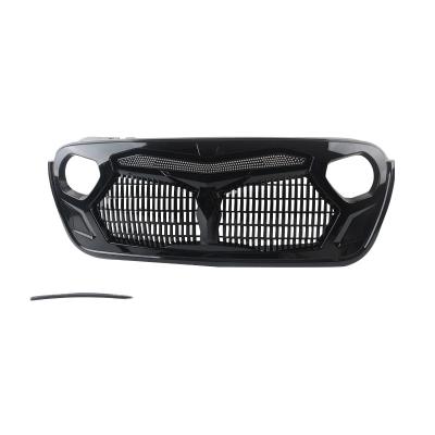 China Front Grille For Cowboy JL New Grille For Jeep Wrangler JL 2018-ON Offroad Car Grill Accessories Parts for sale