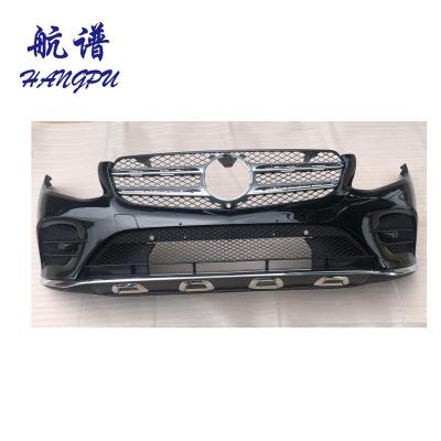 China 2017 Car W253 Crash Parts Front Bumper Assembly GBT Plastic Kit For Mercedes CGL X253 for sale