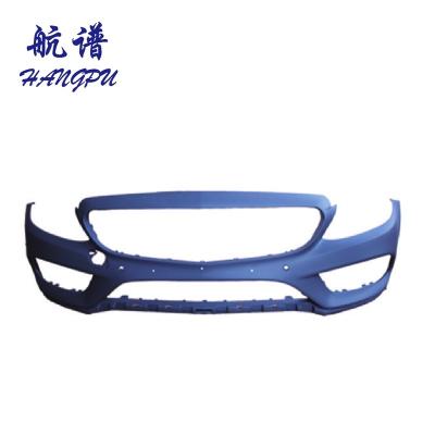 China PP front bumper without PDC holes for AMG A2058801740 for Mercedes W205 c class for sale