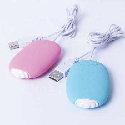 China Promotional Logo Novelty Item USB Reusable High Quality Reusable Custom Hand Warmer for sale