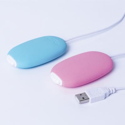 China Factory Direct Reusable Soft Touching Silicone USB Promotion Gift Electric Hand Warmer Instrument for sale