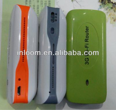 China Phone Mini Portable 3G WIFI Router Repeater Wireless Networking 150Mbps with Power Bank for sale