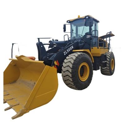 China XCMG factory factory 5 ton loader machine ZL50GN construction machinery chinese hot wheel loader for sale for sale