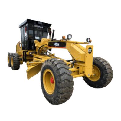 China Used Factory 14TON Machine Construction Engineering CATERPILLAR CAT 140H Wheel Grader for sale