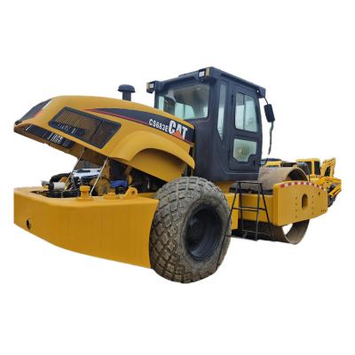 China Factory CAT CS-683E used road roller good working condition strong energy earth moving equipment for sale for sale