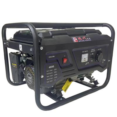 China Small Generator Supply Electric Power 50Hz Open Frame 3KW 5.5KW 8KW Inverter Gasoline Generator For Home Backup for sale