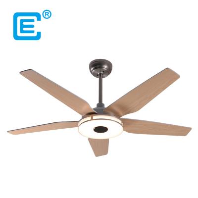 China CARRO hotel explorer 56 inch smart ceiling fan with LED light for home decarated LED ceiling fans lighting with remote control for sale